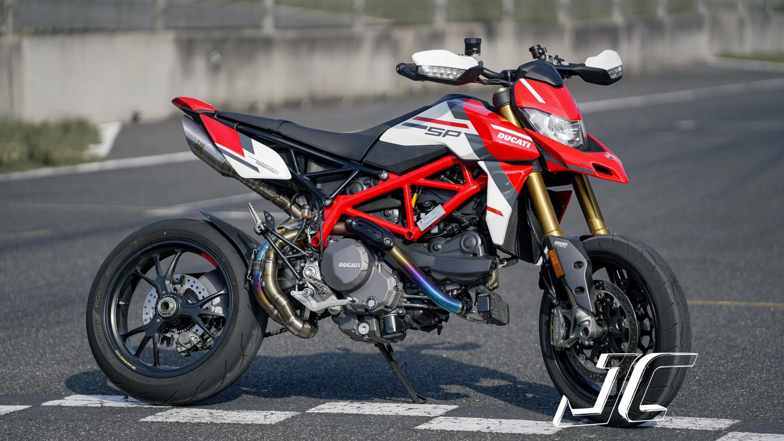 Ducati Hypermotard 950 SP titanium full exhaust - Image 4