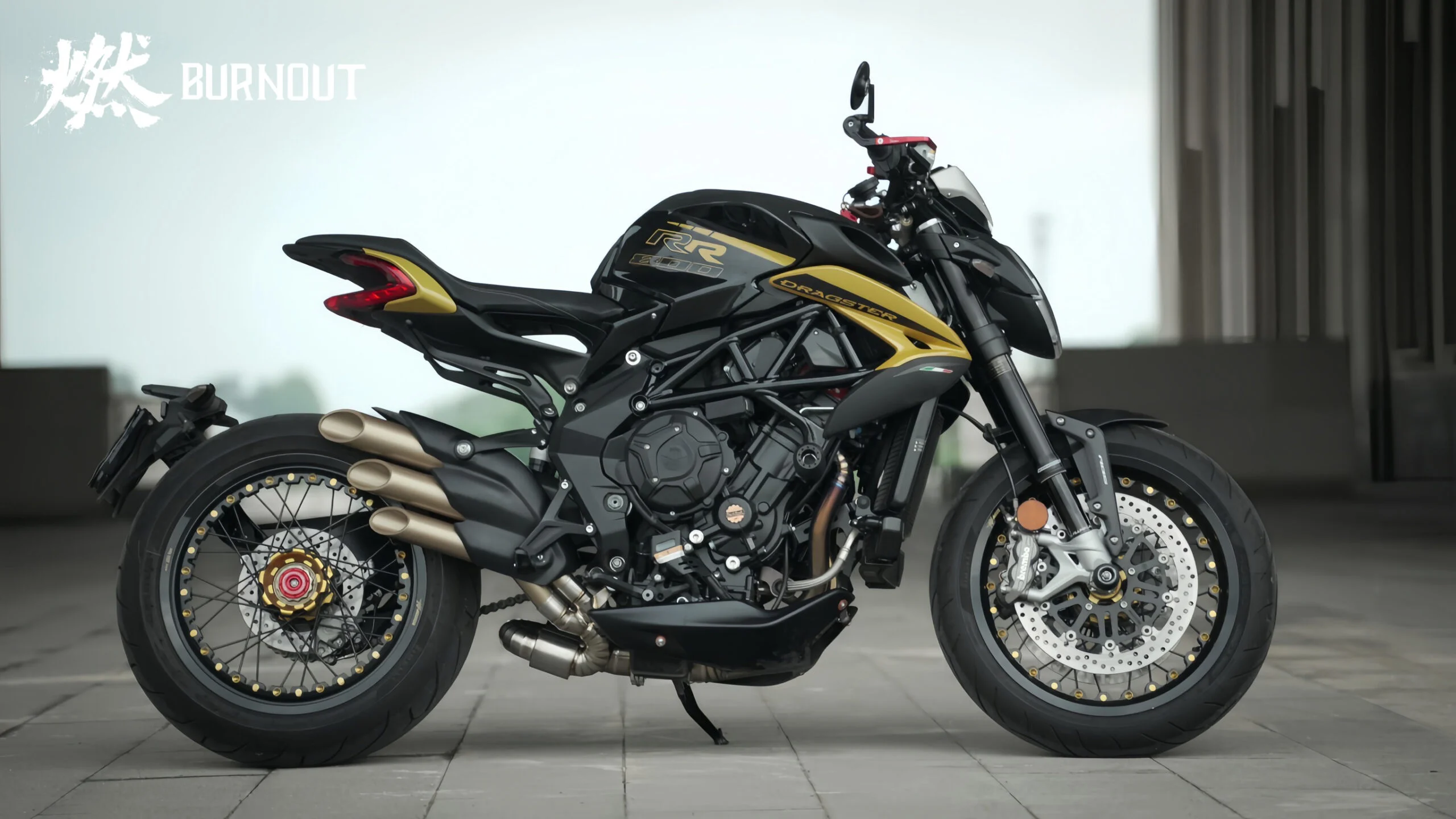 MV Agusta Dragster 800 RR Titanium exhaust system - Image 9