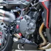 MV Agusta Rush 1000 Titanium front and middle exhaust pipe