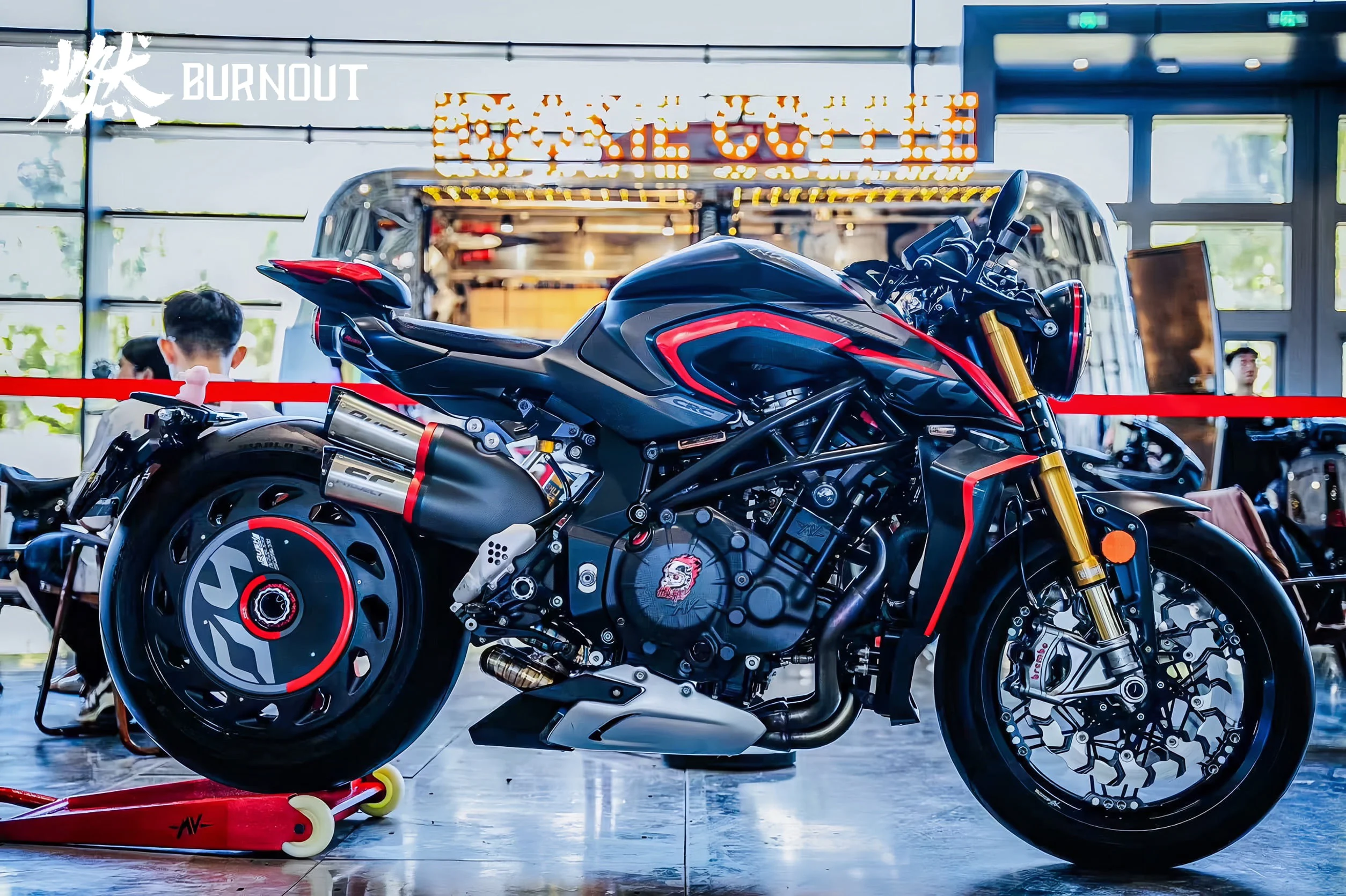 MV Agusta Rush 1000 Titanium front and middle exhaust pipe - Image 2