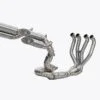 MV Agusta Rush 1000 Titanium front and middle exhaust pipe