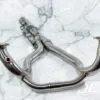 BMW 1300GS/GSA front exhaust with valve