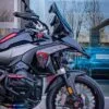 BMW 1300GS/GSA front exhaust with valve