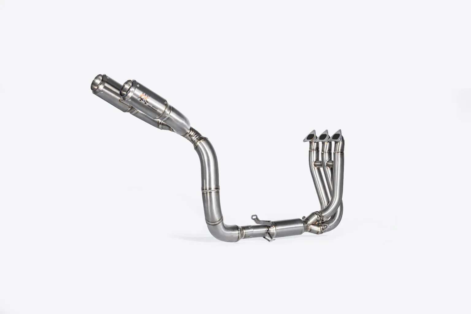 Triumph Speed Triple 1200 RR/RS Titanium high-mounted dual exhaust