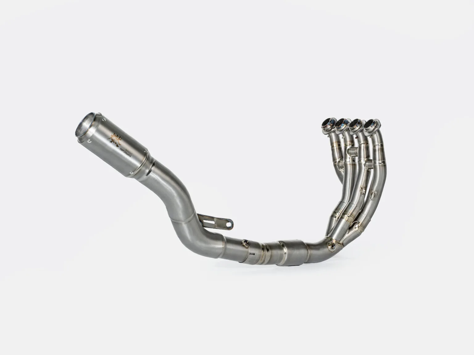 Kawasaki ZX-6R Titanium full exhaust system - JC Handmade