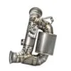 KTM 790/890 Titanium front middle exhaust pipe