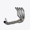 Kawasaki Z900 Titanium front middle exhaust