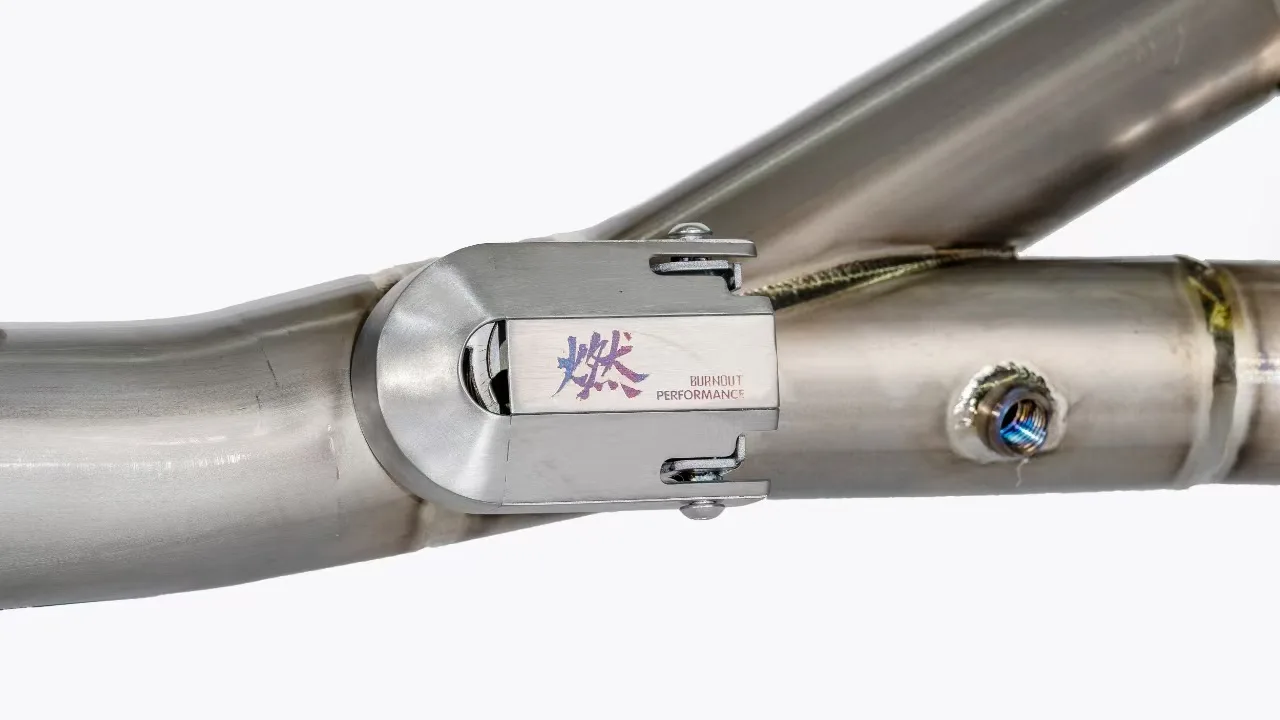 BMW S1000R/RR 2019-2025 Titanium Front exhaust system - Image 5