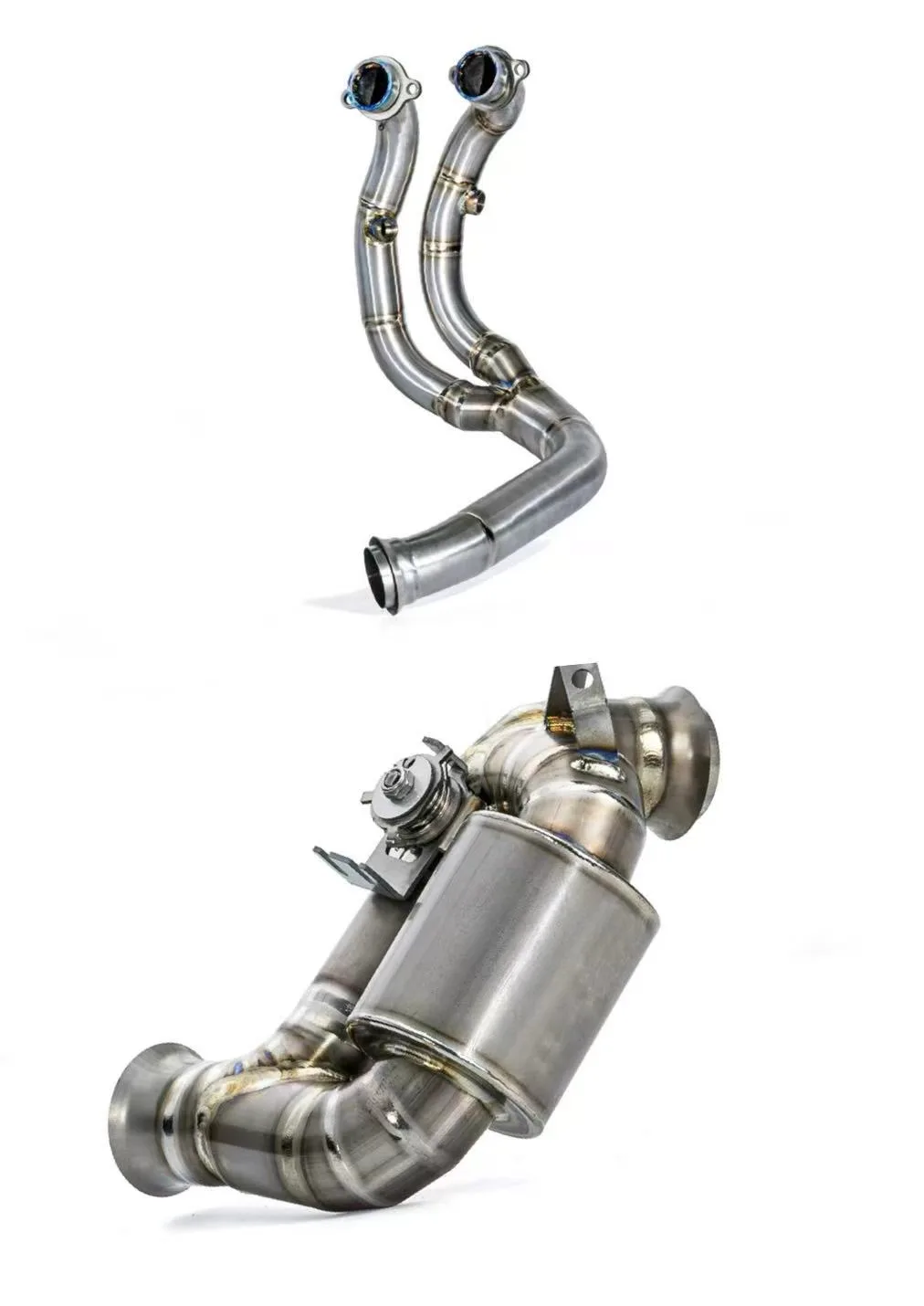 KTM 790/890 Titanium front middle exhaust pipe - Image 2