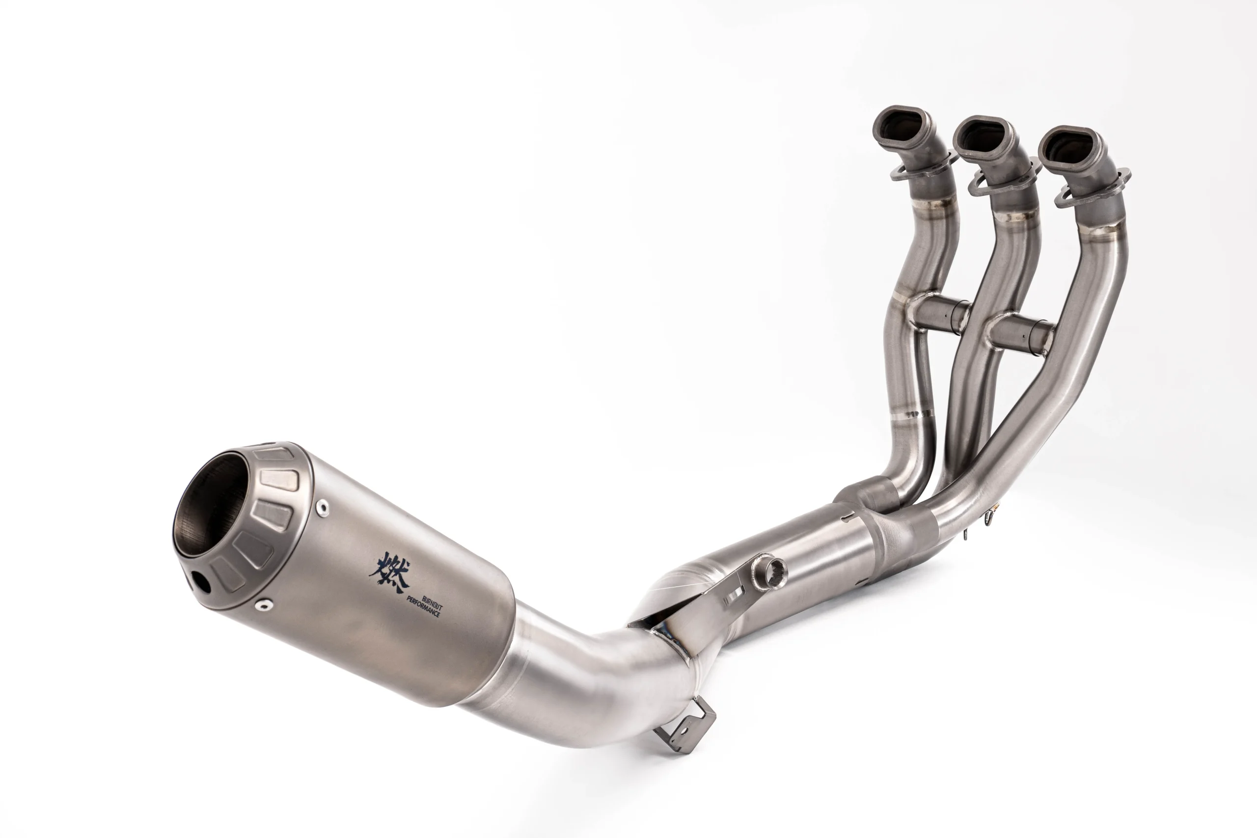 Stainless steel motorcycle exhaust system